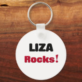 Porte-clés Liza Rocks (Recto)