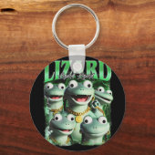 Porte-clés Lizard Lizard Lizard Funny meme Lizard Bootleg Wei (Recto)