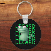 Porte-clés Lizard Lizard Lizard Mème amusant _1 (Recto)