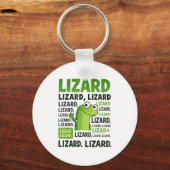 Porte-clés Lizard Lizard Lizard Shirt Funny Weirdcore Animal (Recto)