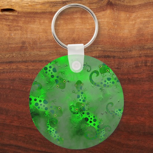 Porte-clés Lizards Grunge (Recto)