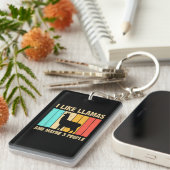 Porte-clés Llama Drôle Pour L'Agriculture Du Louvain D'Alpaca (Devant droit)