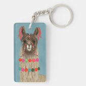 Porte-clés Llama ornée - Brown (Dos)