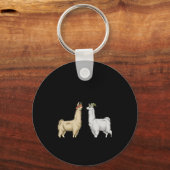 Porte-clés Llamas With Hats Carl (Recto)