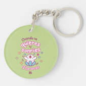 Porte-clés Llavero acrílico│Cuando te quieres y sonries (Dos)