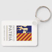 Porte-clés Llavero aluminio. Colección Patria (Recto)