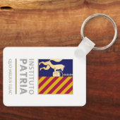 Porte-clés Llavero aluminio. Colección Patria (Recto)
