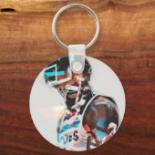 Porte-clés Llavero anthony edwards, baloncesto, sports (Recto)