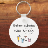 Porte-clés Llavero de beber cubatas (Recto)