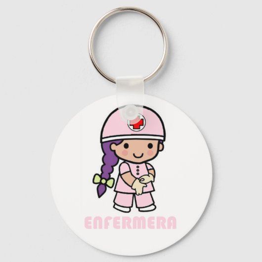Porte-clés Llavero de enfermera (Recto)