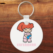 Porte-clés Llavero de enfermera con guantes (Recto)