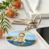 PORTE-CLÉS LLAVERO DE LA VIRGEN DEL VALLE (Côté)