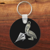 Porte-clés Llavero de pelícano con paragüas (Recto)