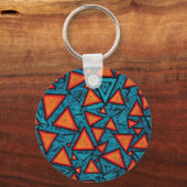 Porte-clés Llavero diseño de triángulos (Recto)
