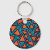 Porte-clés Llavero diseño de triángulos (Verso)