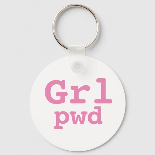 Porte-clés Llavero Grl pwd (Recto)