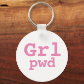 Porte-clés Llavero Grl pwd (Recto)