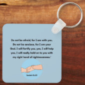 Porte-clés Llavero Isaías 41:10 (Verso)
