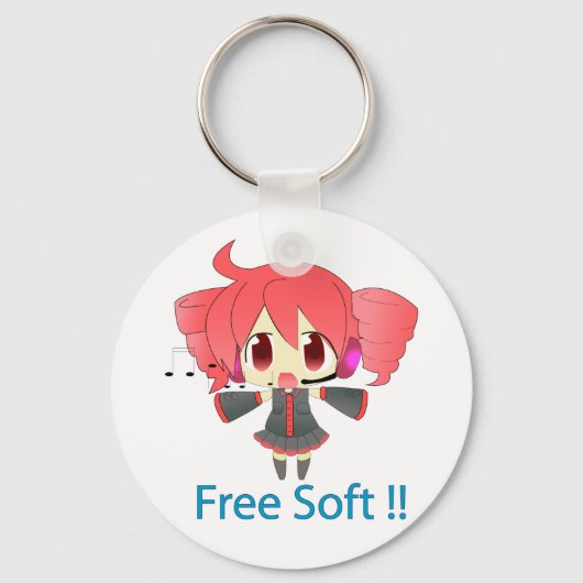 Porte-clés Llavero Kasane Teto (Recto)