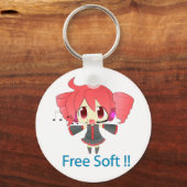 Porte-clés Llavero Kasane Teto (Recto)