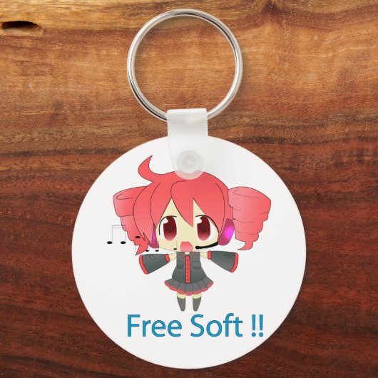 Porte-clés Llavero Kasane Teto (Recto)