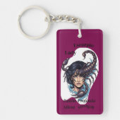 Porte-clés Llavero Lady Escorpio (Devant)