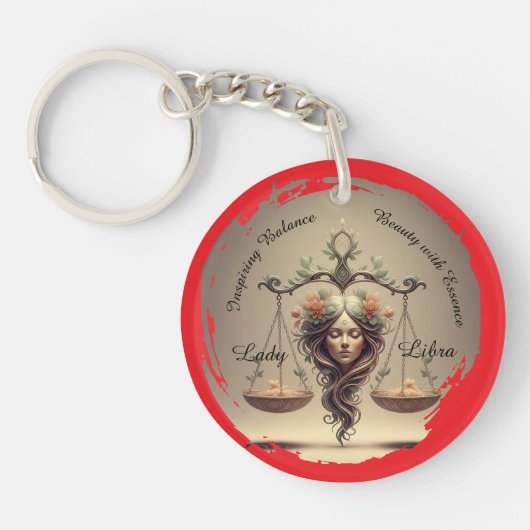 Porte-clés Llavero Lady Libra (Devant)