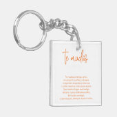 Porte-clés llavero para pasar el paso (Devant gauche)