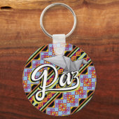 Porte-clés Llavero Paz Manto Andino (Recto)