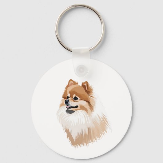 Porte-clés Llavero Pomerania (Recto)