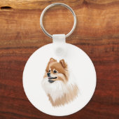 Porte-clés Llavero Pomerania (Recto)