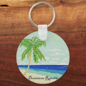 Porte-clés Llavero República Dominicana (Recto)