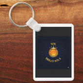 Porte-clés Llavero “Sol Brillo Sola” – Brilla Donde Vayas (Recto)
