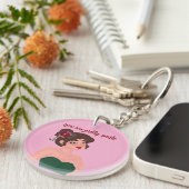 Porte-clés llavero tu eres linda para dama (Devant Droit)