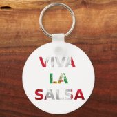 Porte-clés Llavero Viva la salsa Perú (Recto)