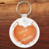 PORTE-CLÉS LLAVEROS CORAZON (Recto)