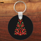 Porte-clés Lobster Xmas Decoration Santa Hat Lobster Christma (Recto)