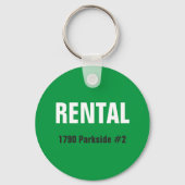 Porte-clés Location unité immobilier (Recto)