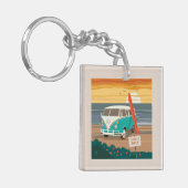 Porte-clés Locaux uniquement | VW Surf Van (Devant gauche)