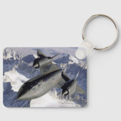 Porte-clés Lockheed SR-71B Blackbird (Recto)