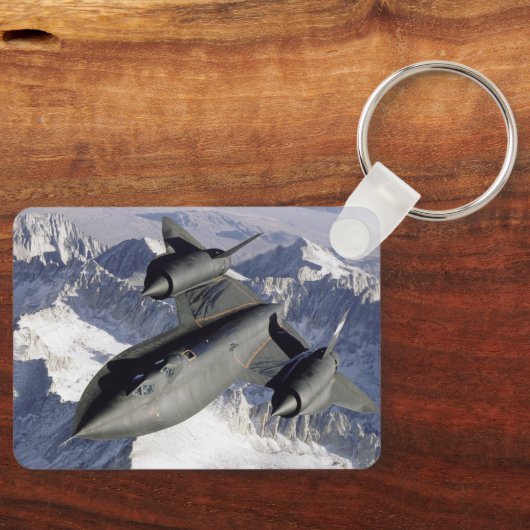 Porte-clés Lockheed SR-71B Blackbird (Recto)