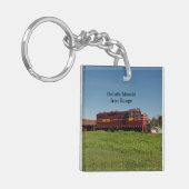 Porte-clés Locomotive Duluth Mesabi 316 porte - clé (Devant gauche)
