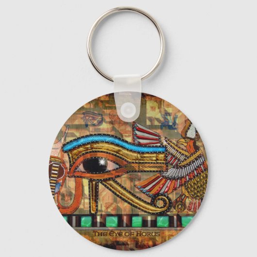 Porte-clés L'oeil de l'Egypte antique de Horus Porte - clé Wa (Recto)