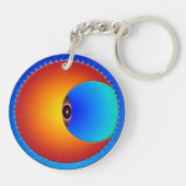 Porte-clés L'Oeil Du Porte - clé Soleil (Dos)