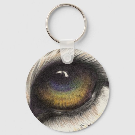 Porte-clés L'oeil du tigre (Recto)