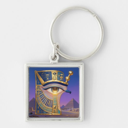 Porte-clés L'Œil Égyptien (Devant)