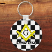 Porte-clés Loge maçonnique (Recto)