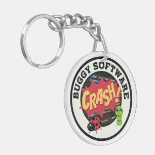 Porte-clés Logiciel de Buggy amusant