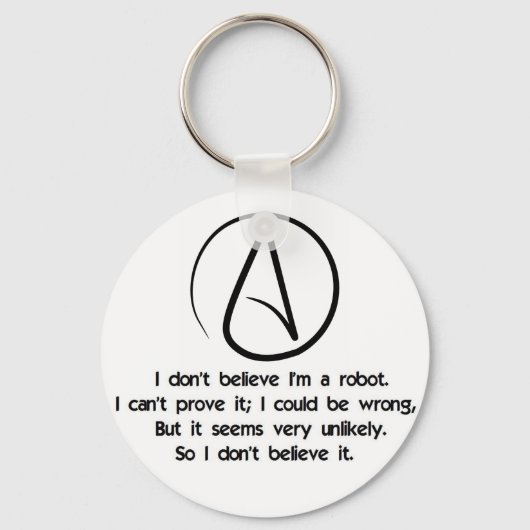 Porte-clés Logique robotique (Recto)