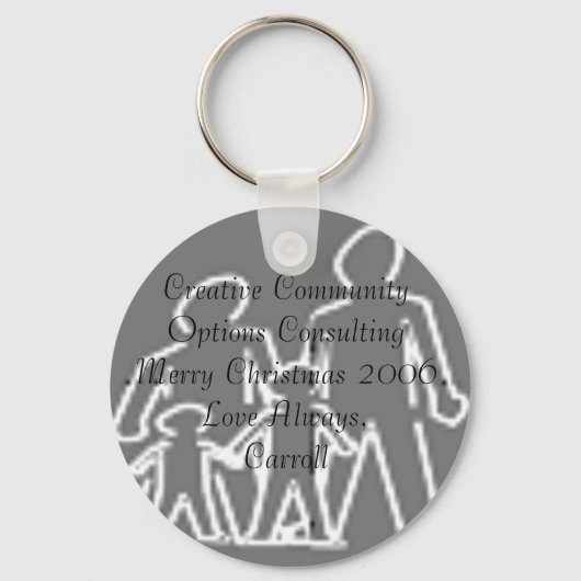 Porte-clés logo2, Creative Community Options ConsultingPlus.. (Recto)